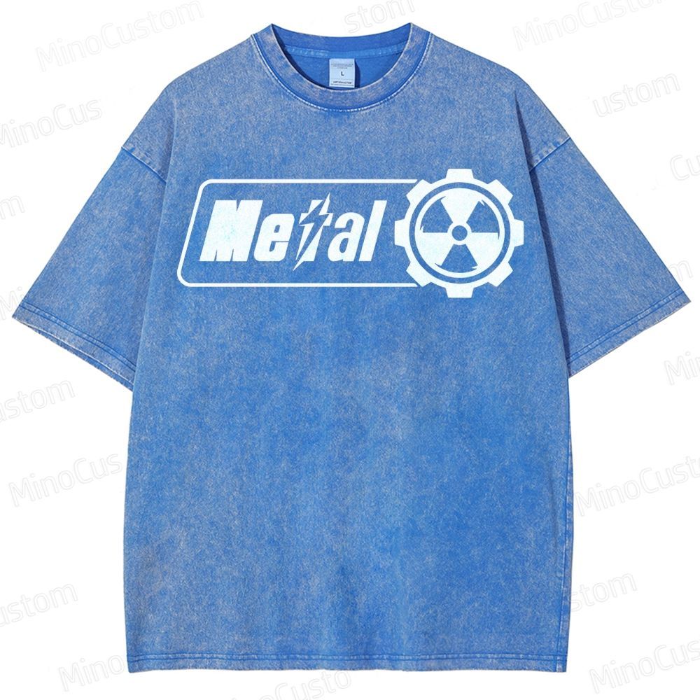 Fallout Nuclear Logo Washed T-Shirt 