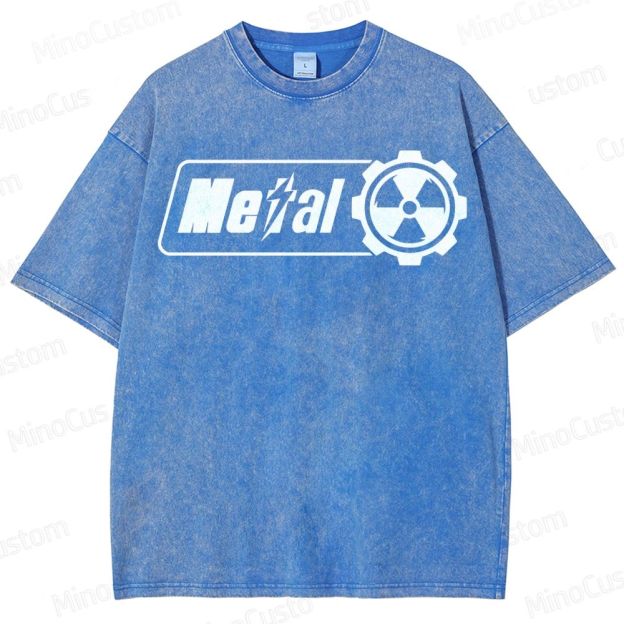 Fallout Nuclear Logo Washed T-Shirt 