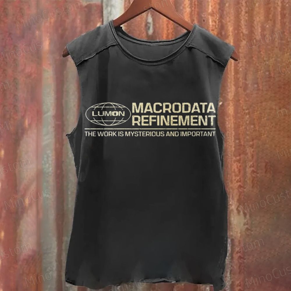 Lumon Macrodata Refinement Washed Tank Top