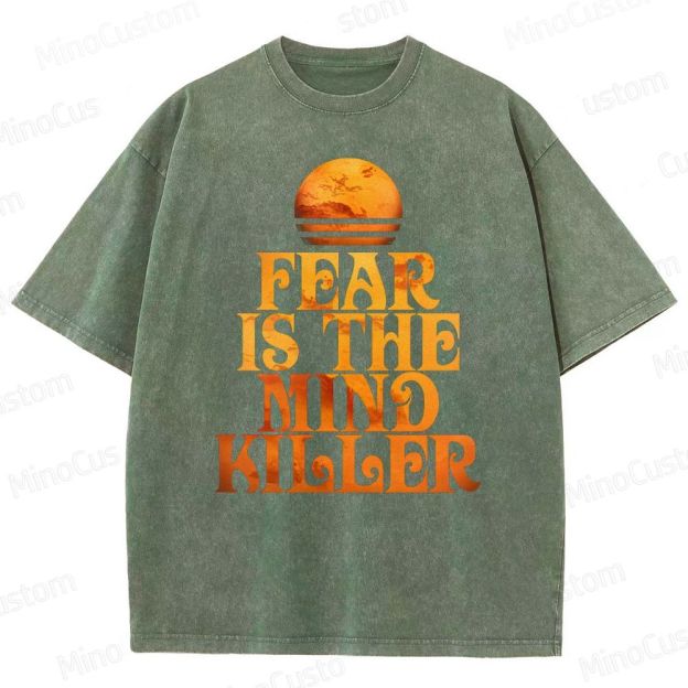 Fear is the Mind-Killer Washed T-Shirt 
