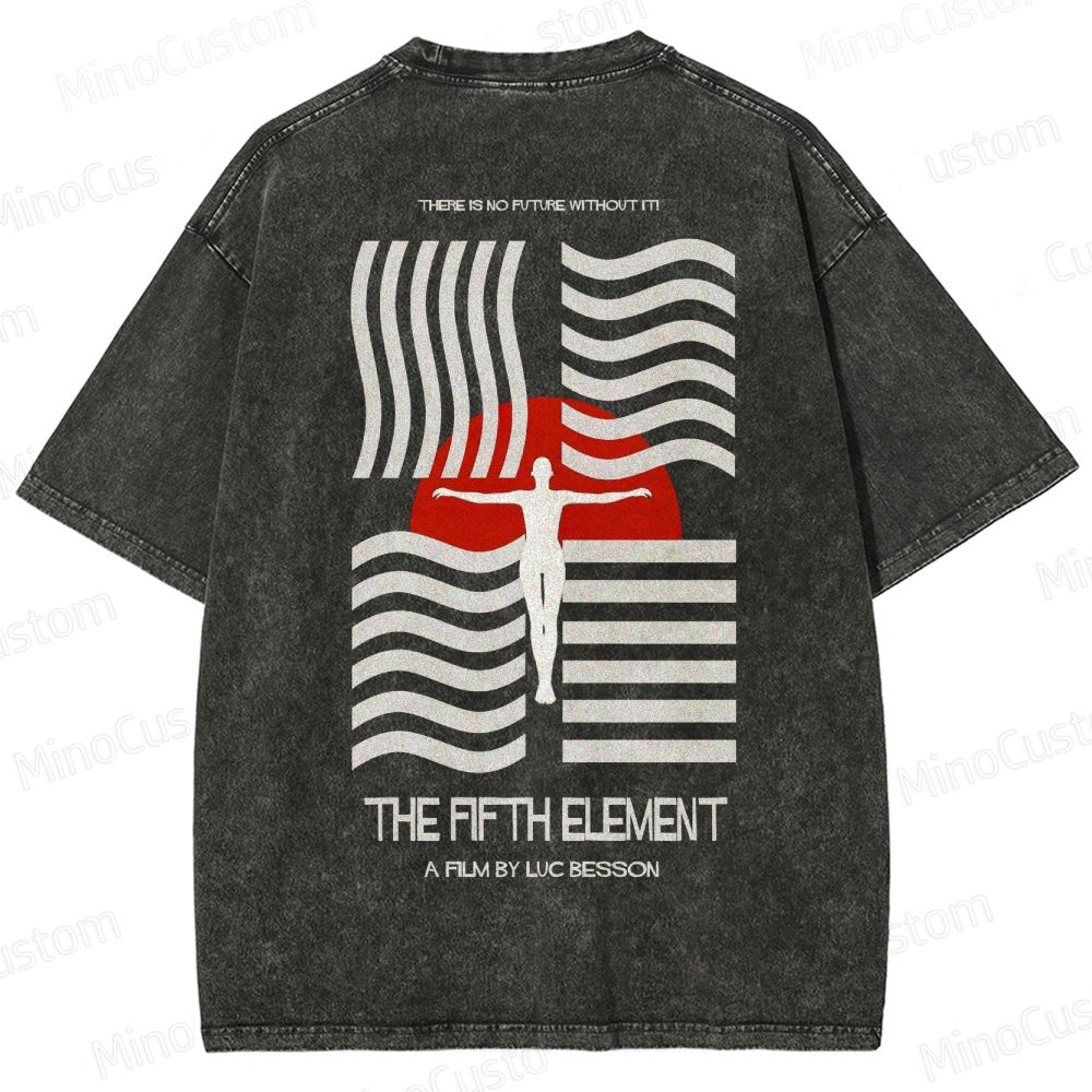 The Fifth Element  Washed T-Shirt