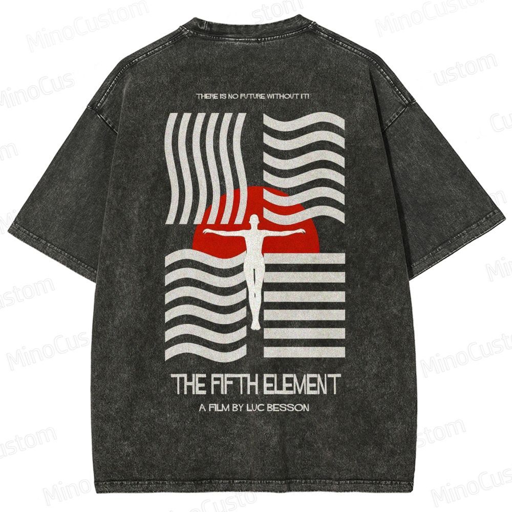 The Fifth Element  Washed T-Shirt