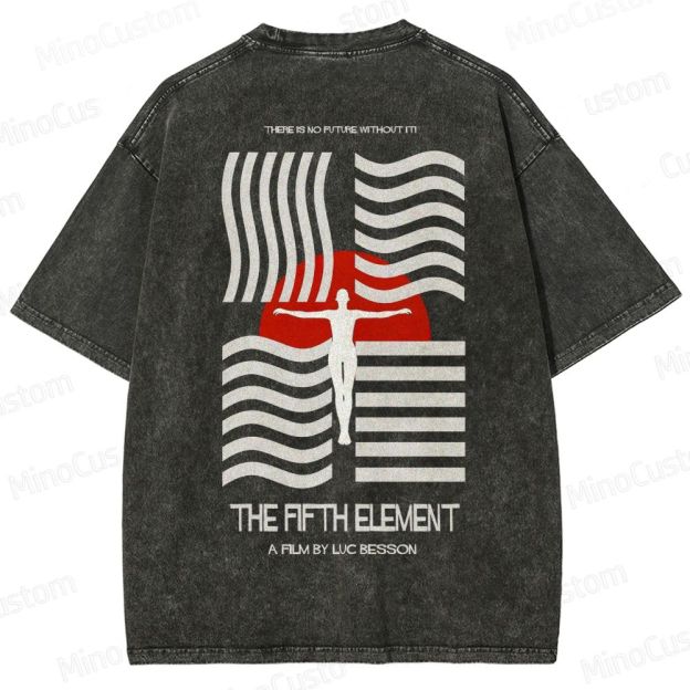 The Fifth Element  Washed T-Shirt