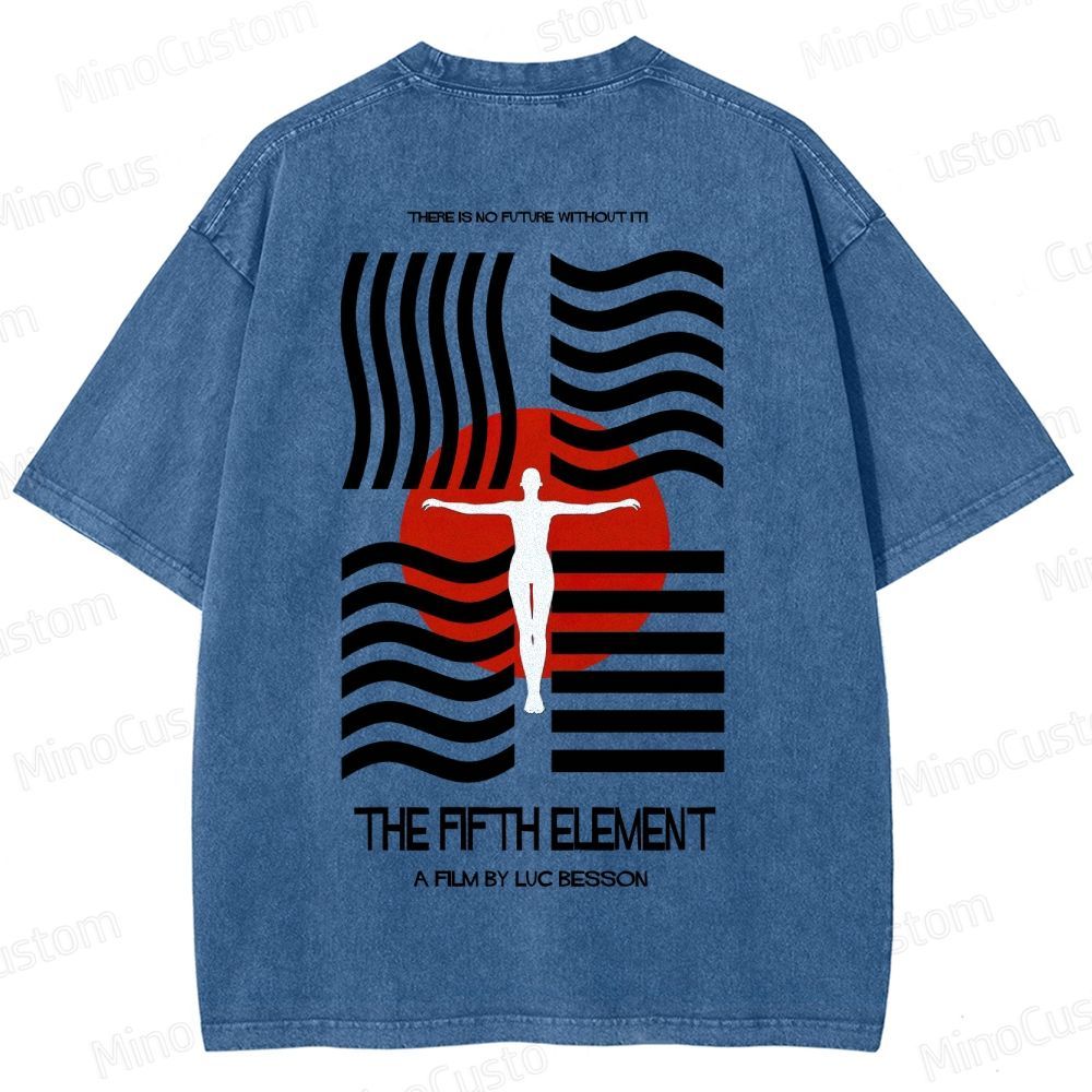 The Fifth Element  Washed T-Shirt