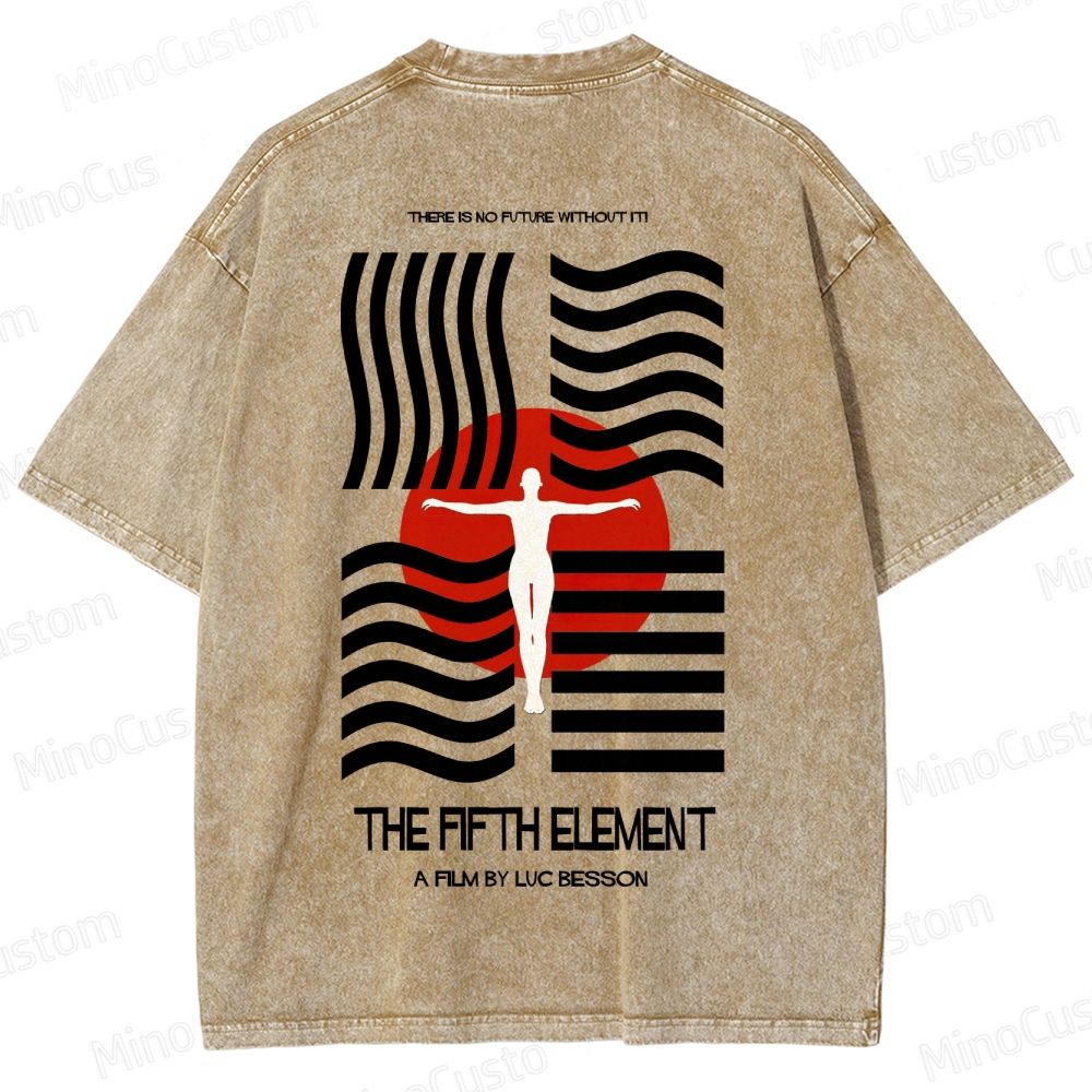 The Fifth Element  Washed T-Shirt
