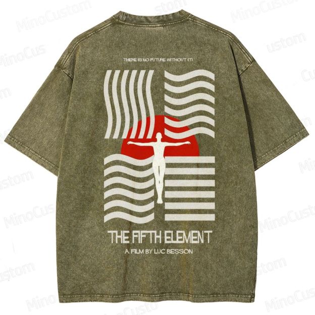 The Fifth Element  Washed T-Shirt