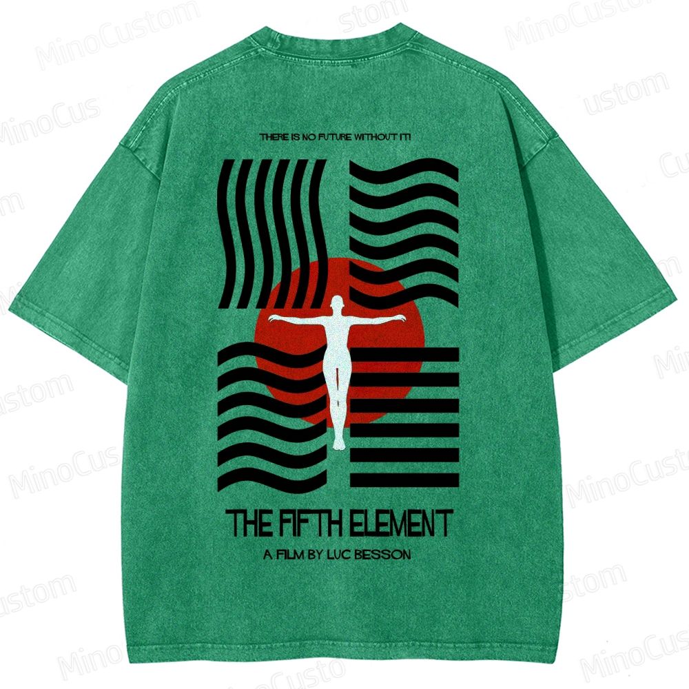 The Fifth Element  Washed T-Shirt