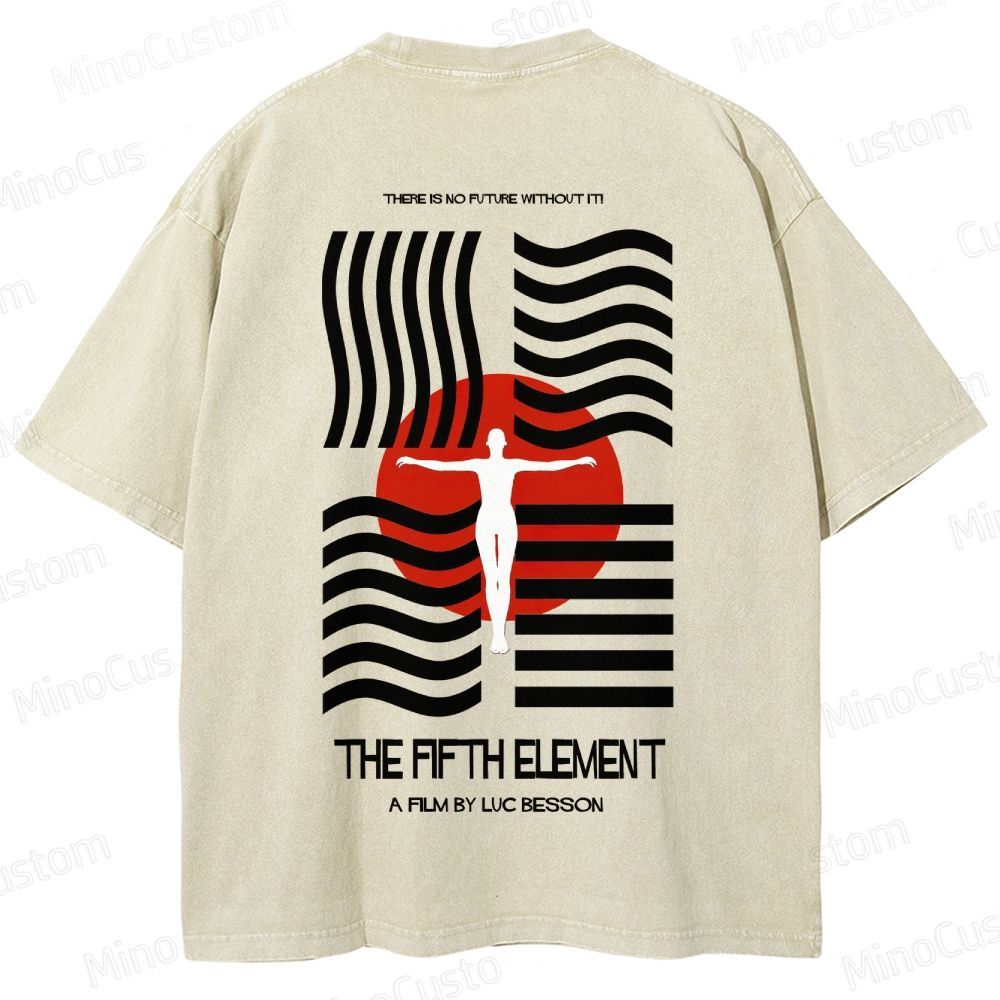The Fifth Element Washed T-Shirt