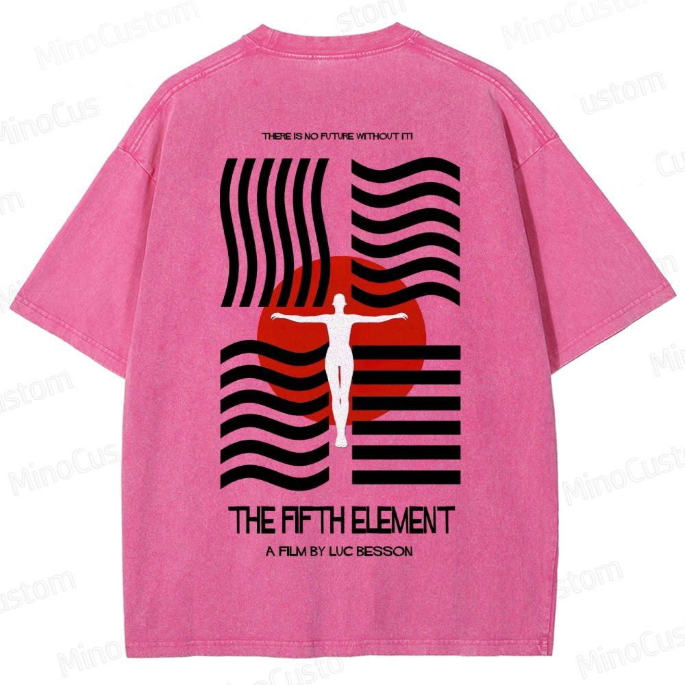 The Fifth Element  Washed T-Shirt