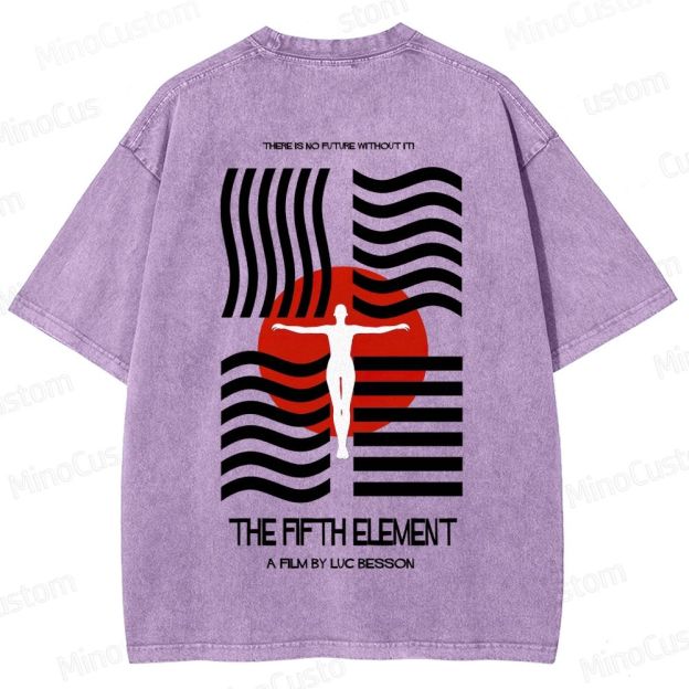 The Fifth Element  Washed T-Shirt