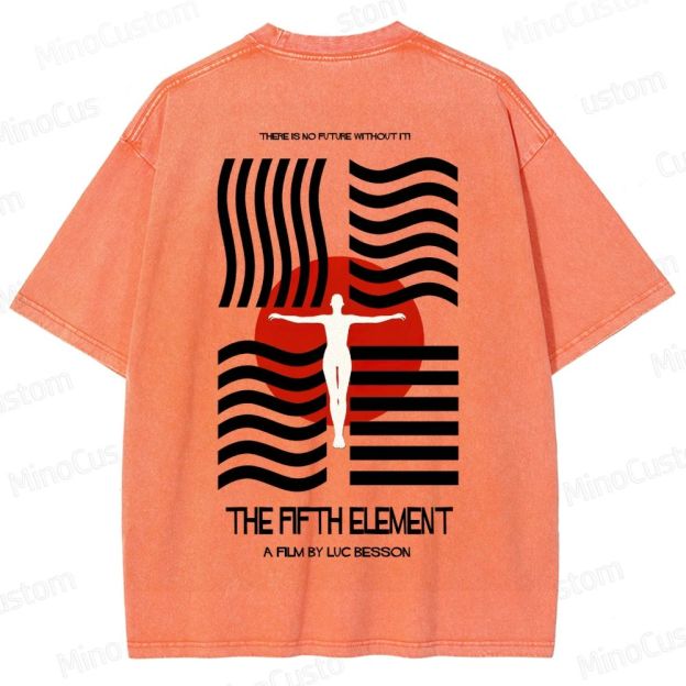 The Fifth Element  Washed T-Shirt