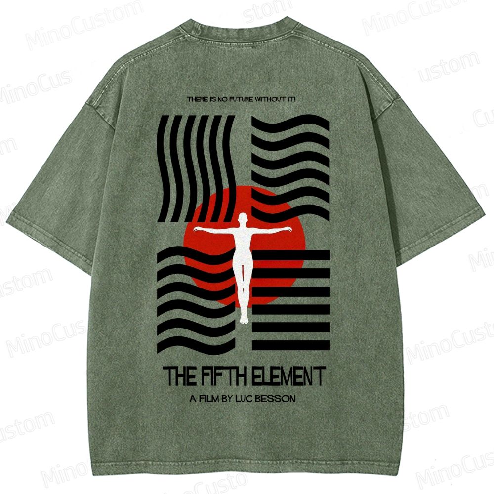The Fifth Element  Washed T-Shirt