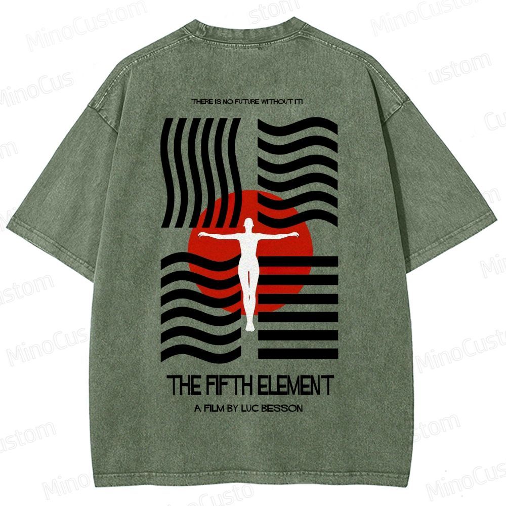 The Fifth Element  Washed T-Shirt