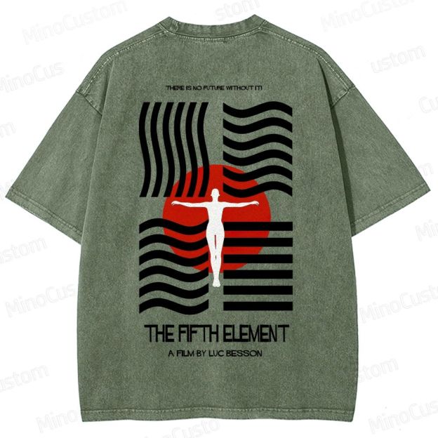 The Fifth Element  Washed T-Shirt
