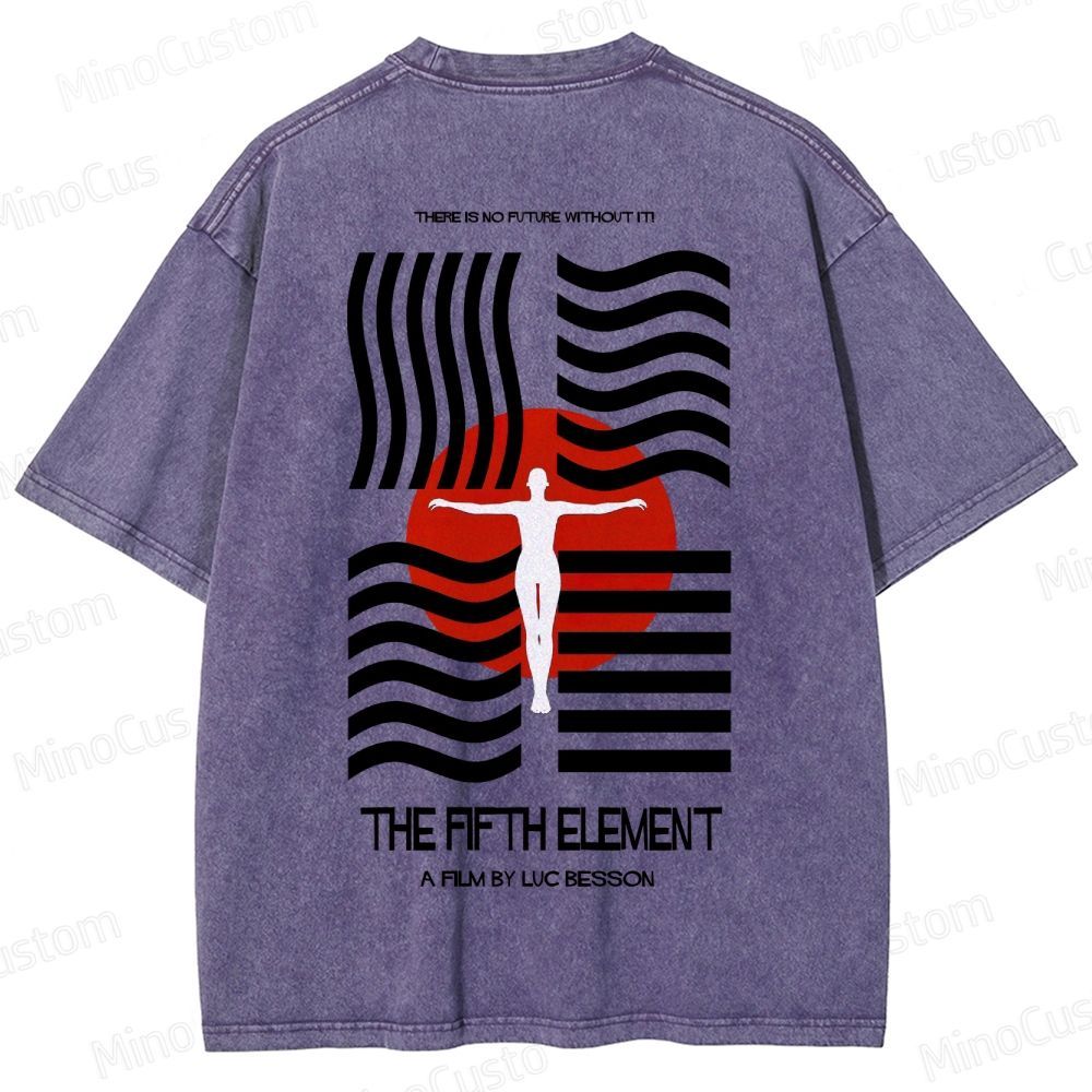 The Fifth Element  Washed T-Shirt