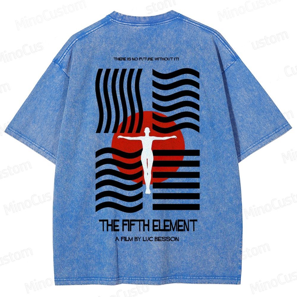 The Fifth Element  Washed T-Shirt