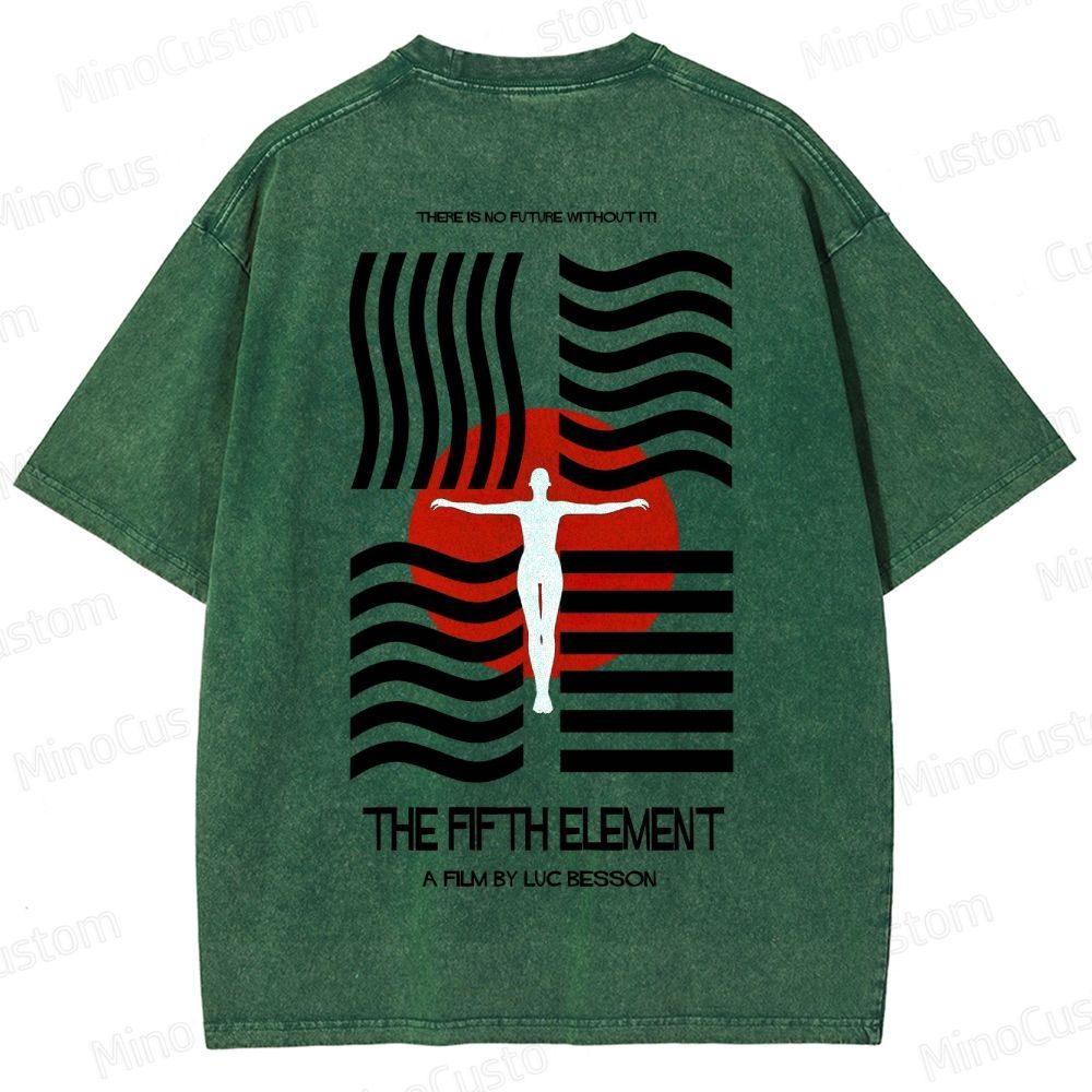 The Fifth Element  Washed T-Shirt
