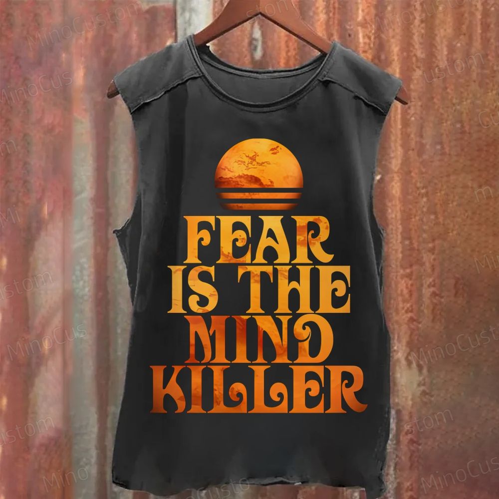 Fear is the Mind-Killer Washed Tank Top 