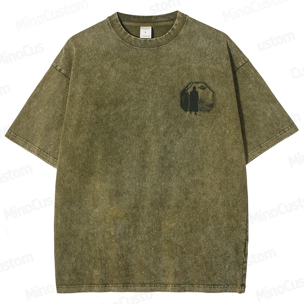 Star Wars Andor Double - Sided Graphic Washed T - Shirt