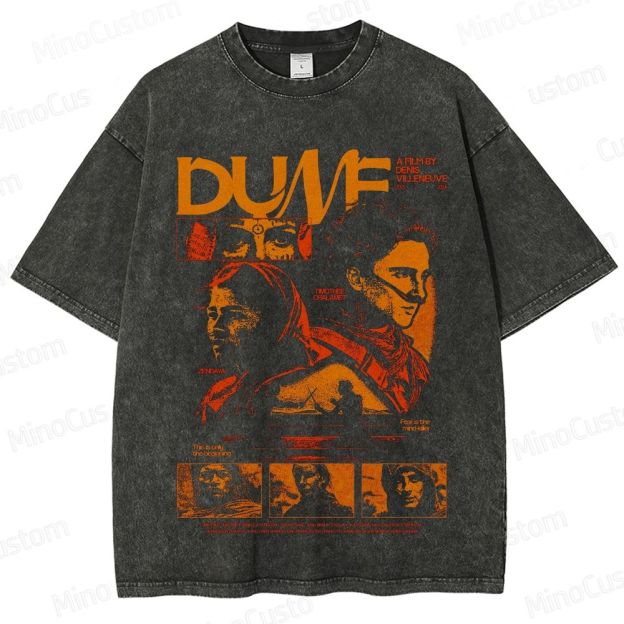Dune Movie Graphic Washed T - Shirt