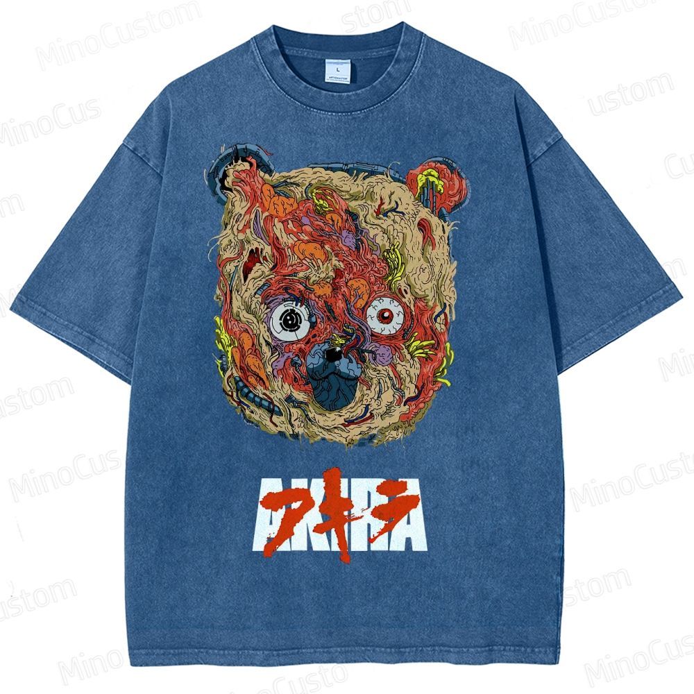 Akira Bear  Washed T-Shirt
