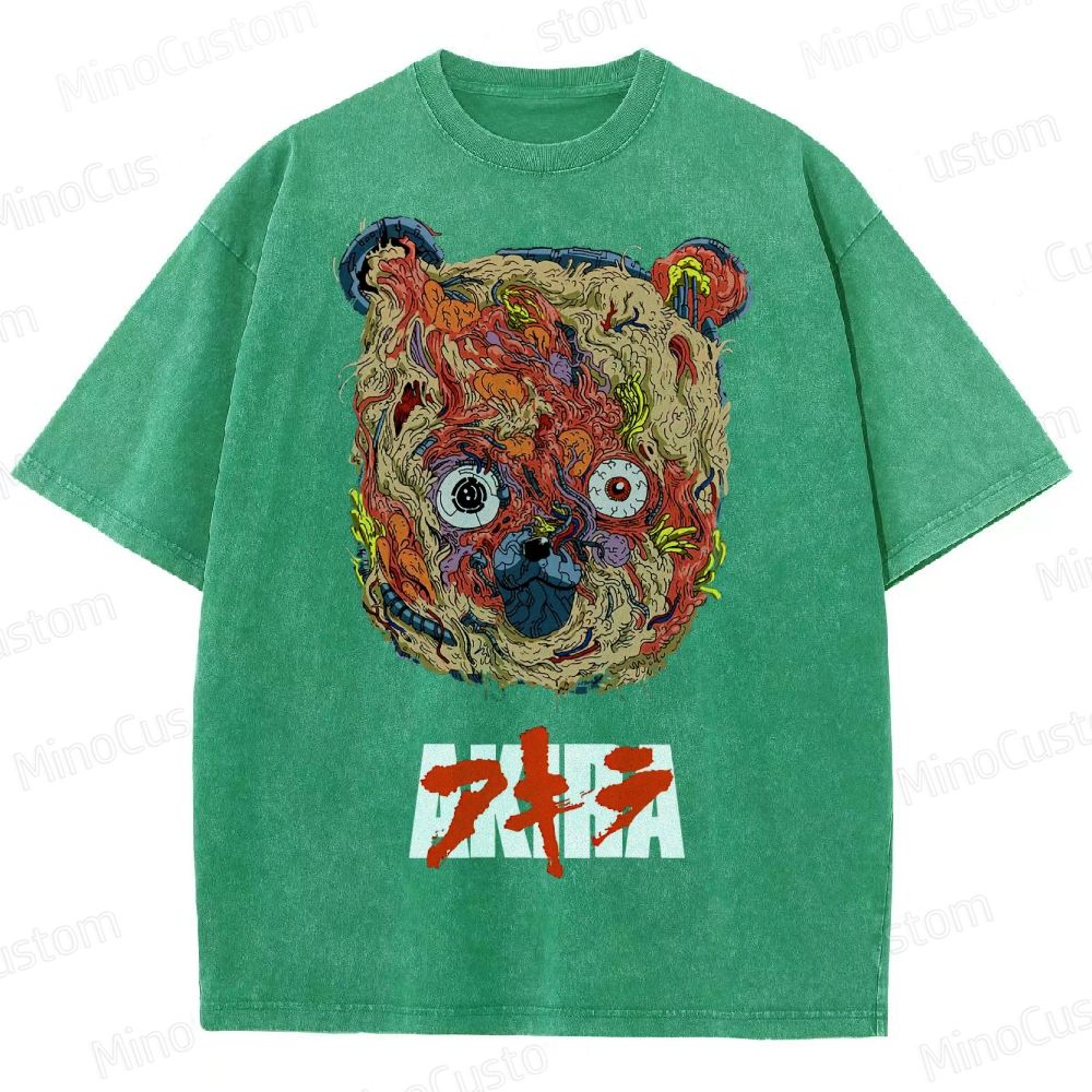 Akira Bear  Washed T-Shirt