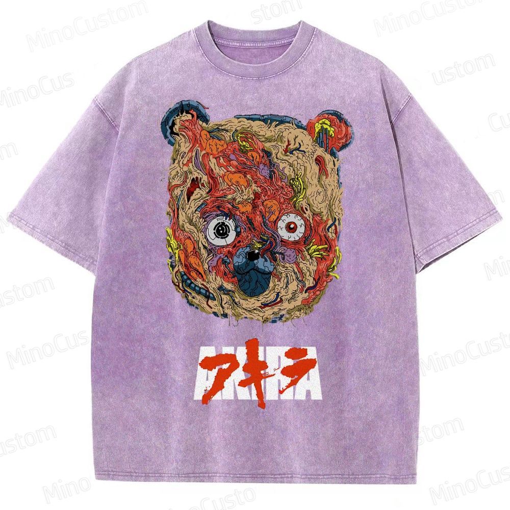 Akira Bear  Washed T-Shirt