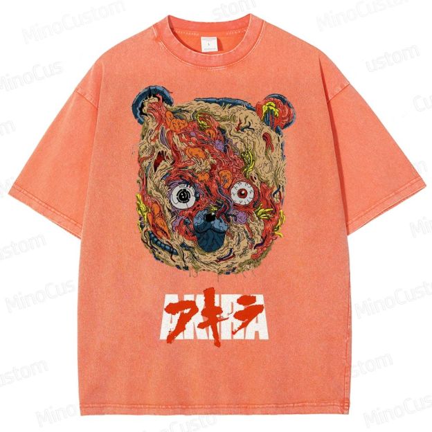 Akira Bear  Washed T-Shirt