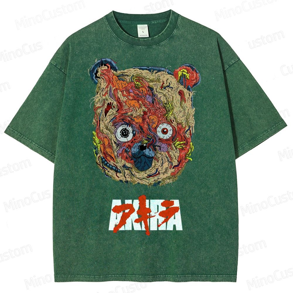 Akira Bear  Washed T-Shirt