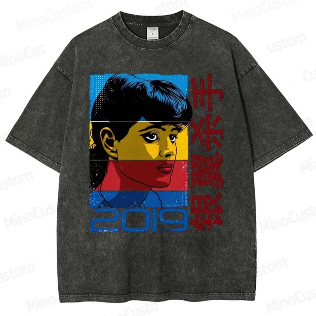 Rachael, 2019 A.D.v2 Washed T-Shirt 