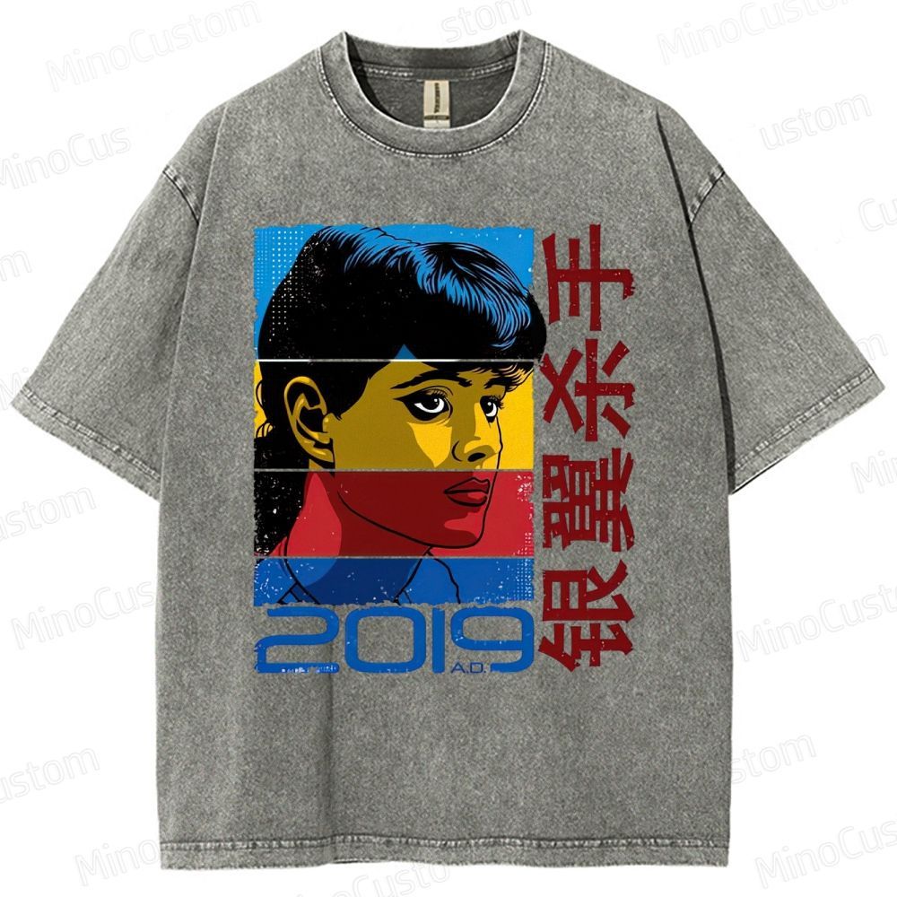 Rachael, 2019 A.D.v2 Washed T-Shirt 