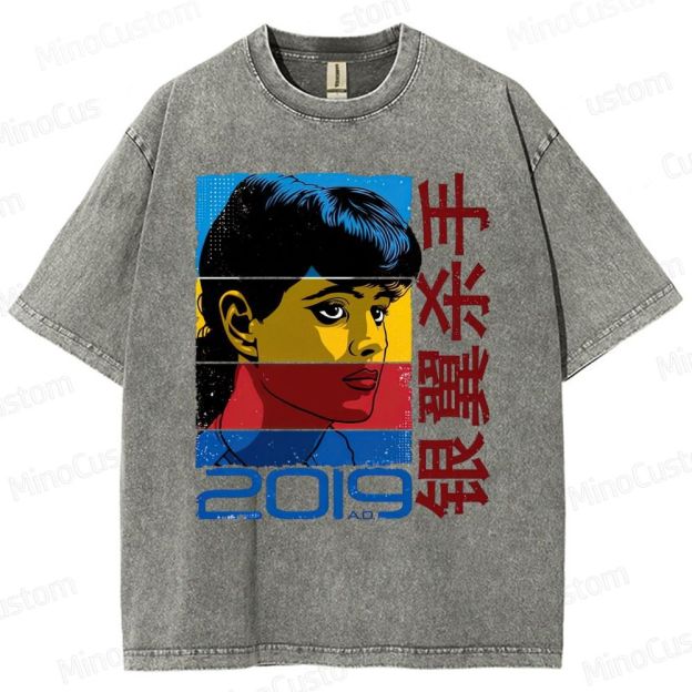 Rachael, 2019 A.D.v2 Washed T-Shirt 