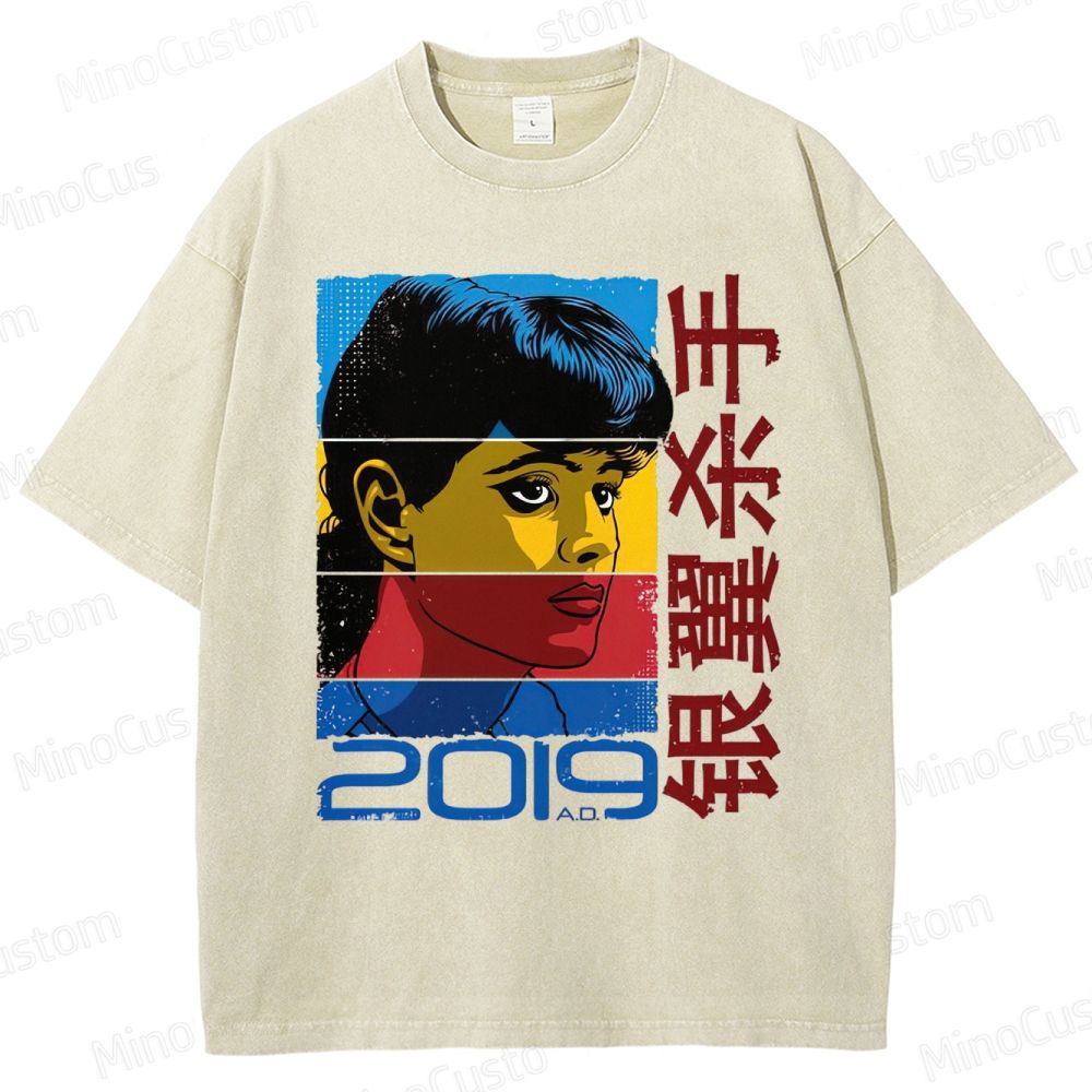 Rachael, 2019 A.D.v2 Washed T-Shirt 