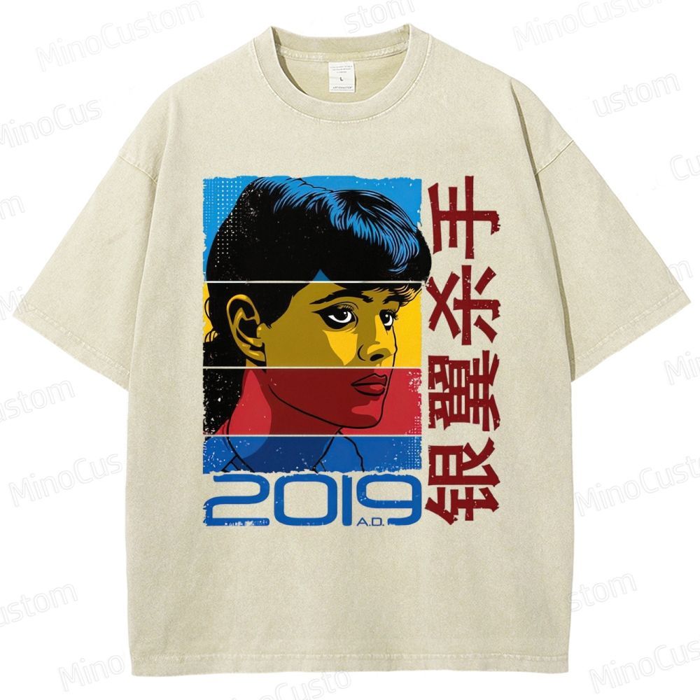 Rachael, 2019 A.D.v2 Washed T-Shirt 