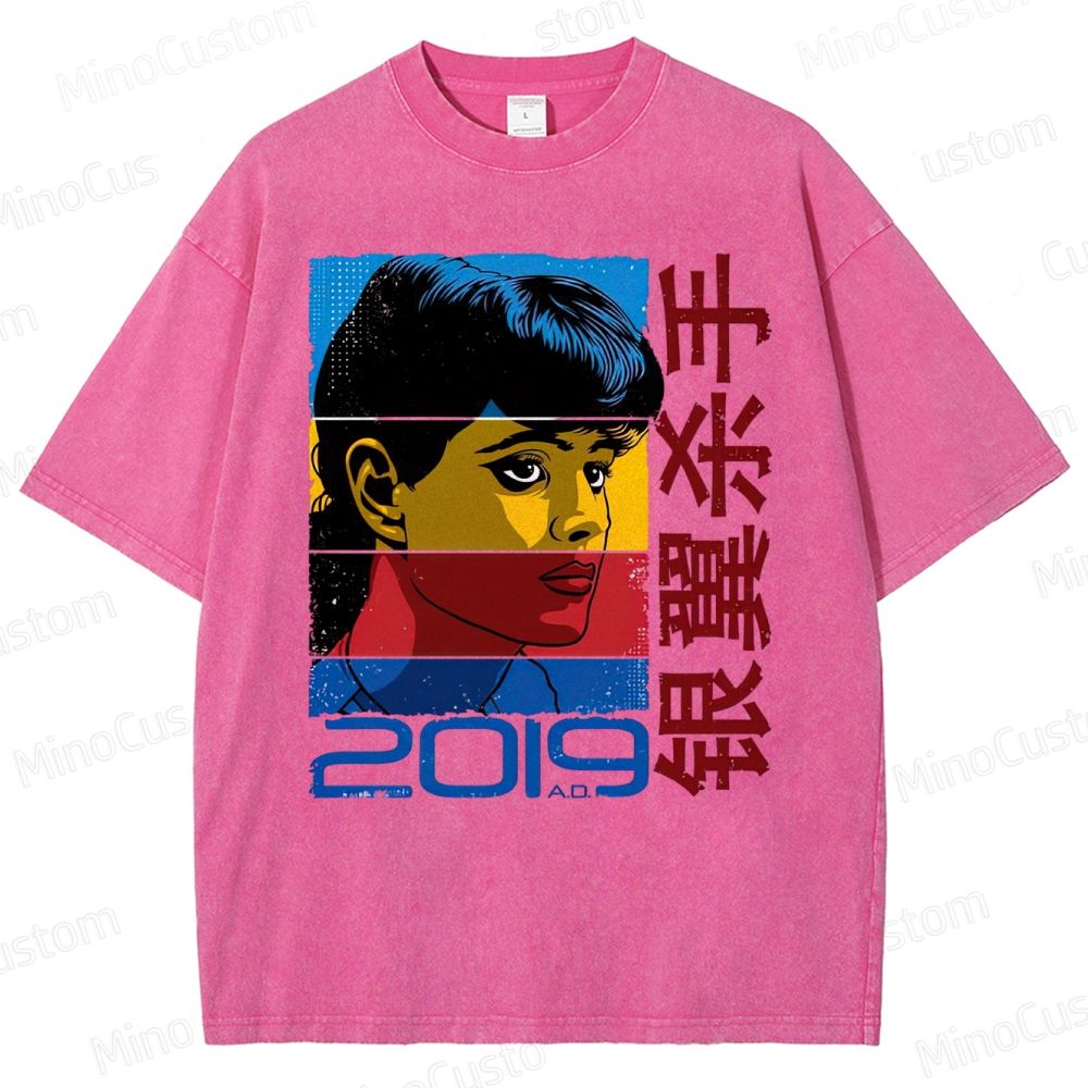 Rachael, 2019 A.D.v2 Washed T-Shirt 