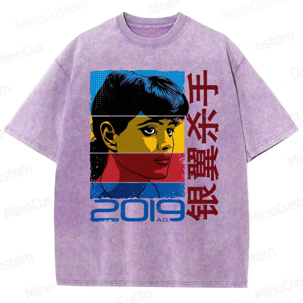 Rachael, 2019 A.D.v2 Washed T-Shirt 