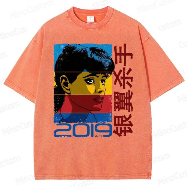 Rachael, 2019 A.D.v2 Washed T-Shirt 