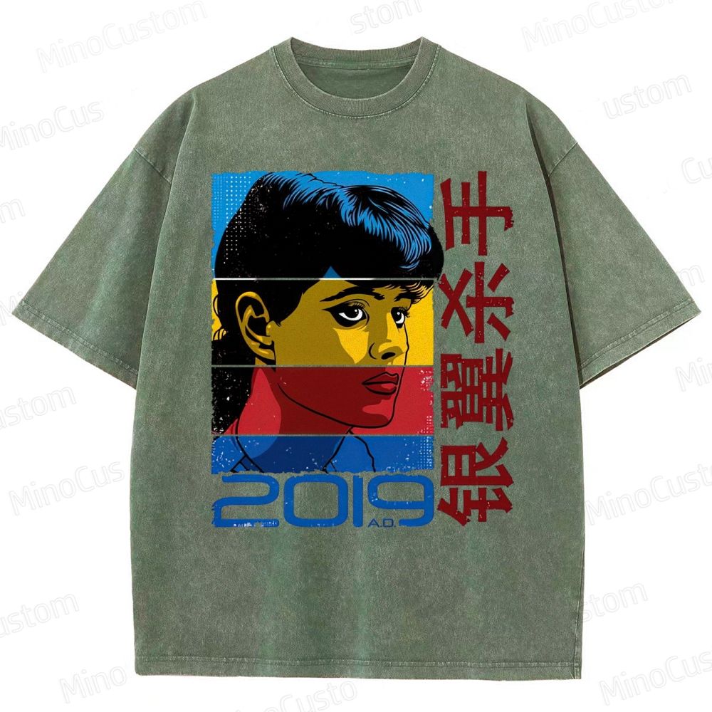 Rachael, 2019 A.D.v2 Washed T-Shirt 