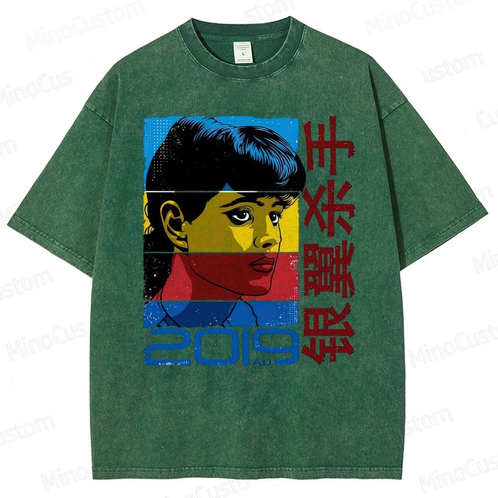 Rachael, 2019 A.D.v2 Washed T-Shirt 