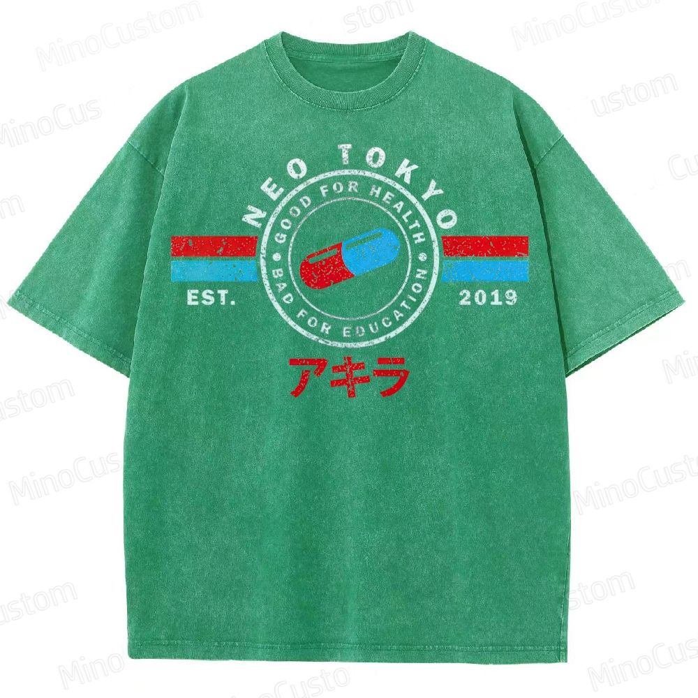 The Capsules - Akira - Neo Tokyo Washed T-Shirt 
