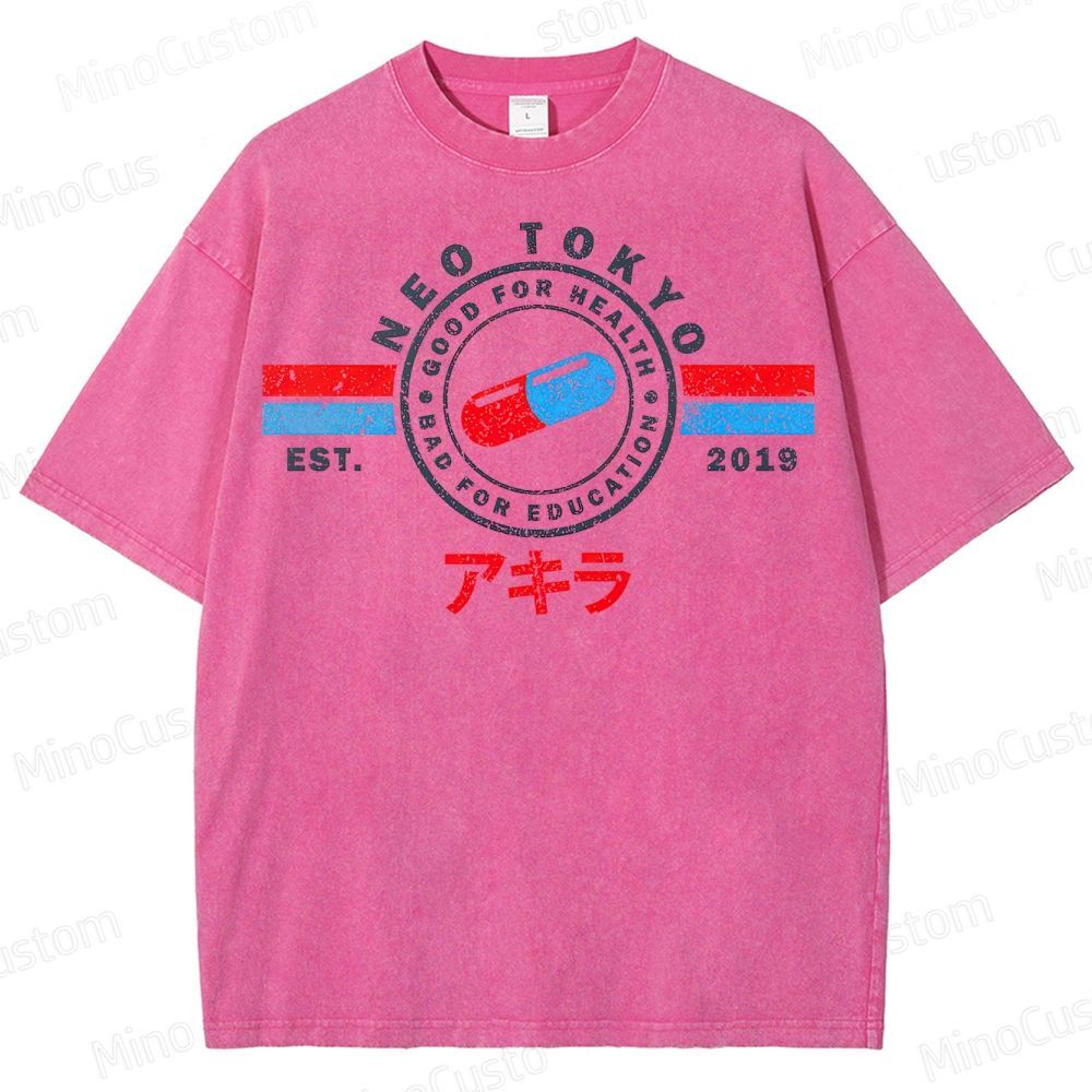 The Capsules - Akira - Neo Tokyo Washed T-Shirt 