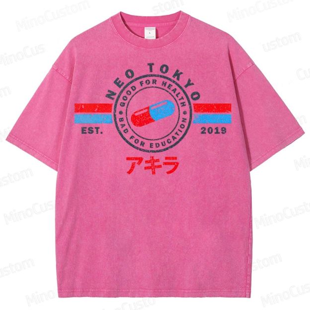 The Capsules - Akira - Neo Tokyo Washed T-Shirt 