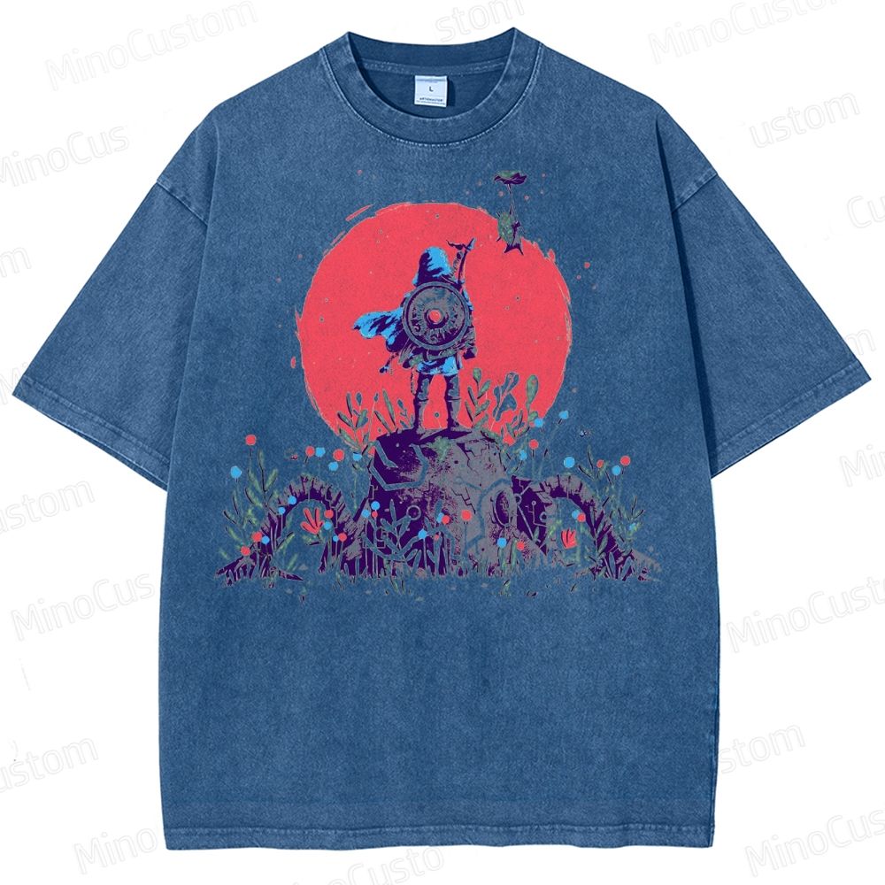 Zelda - Inspired Washed T - Shirt