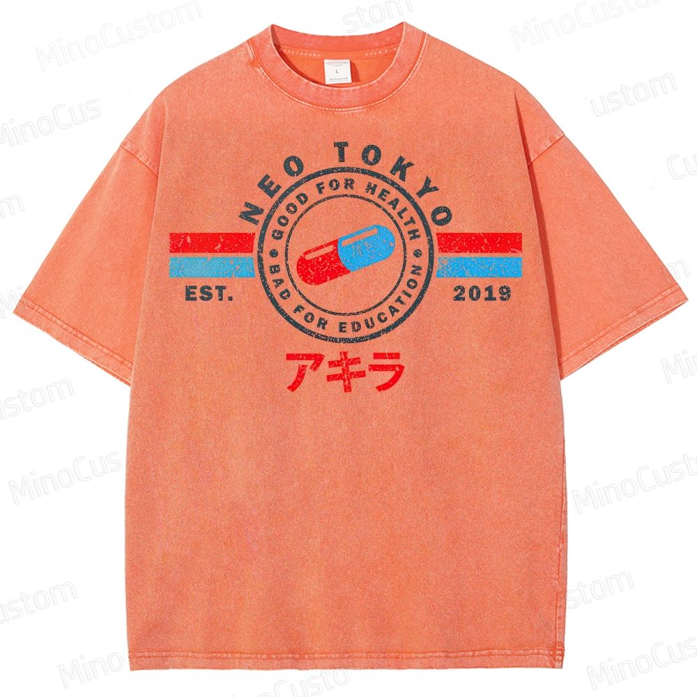 The Capsules - Akira - Neo Tokyo Washed T-Shirt 