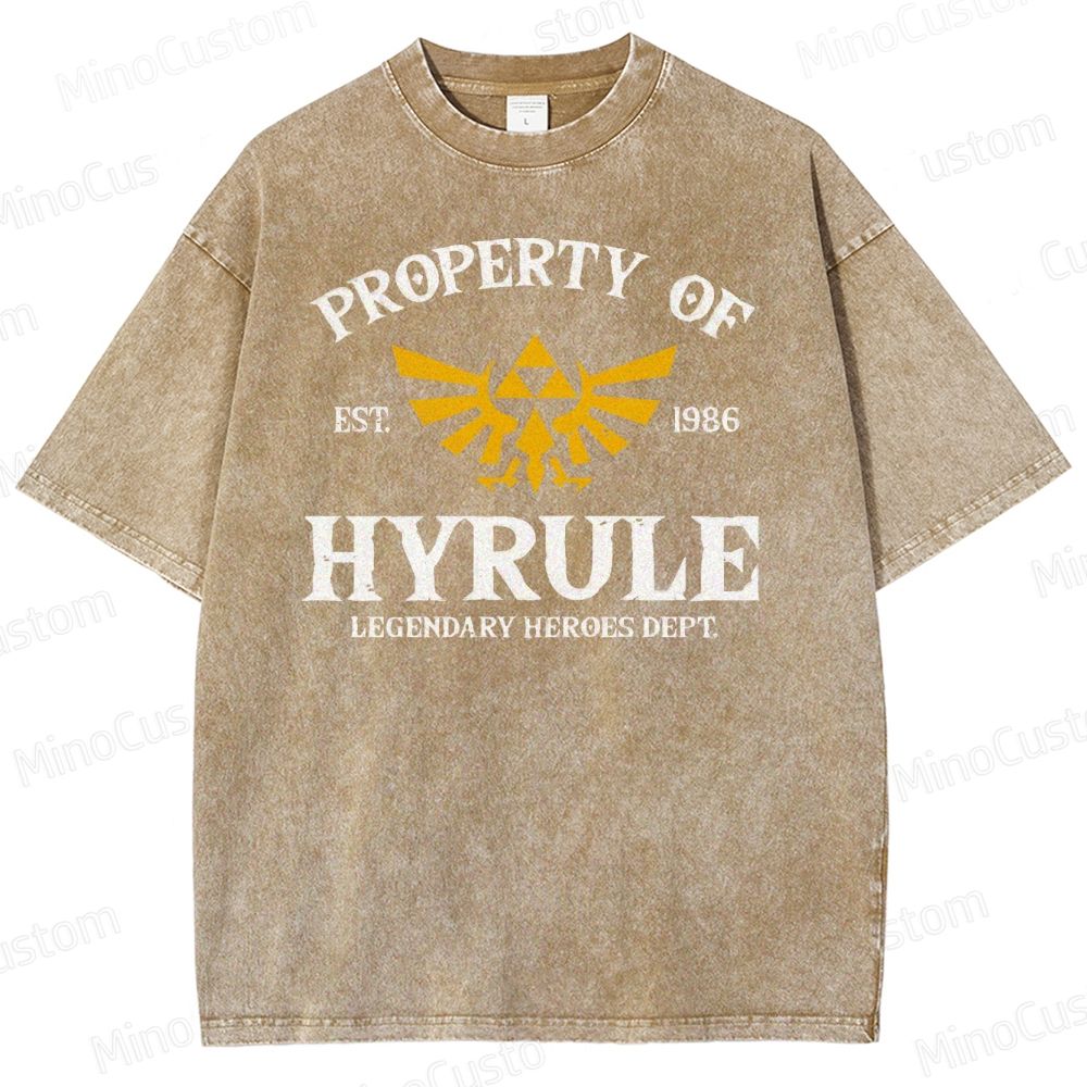 Hyrule's Property Washed T-Shirt 