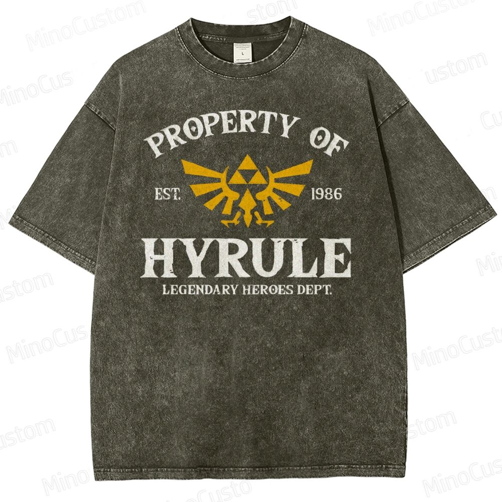Hyrule's Property Washed T-Shirt 