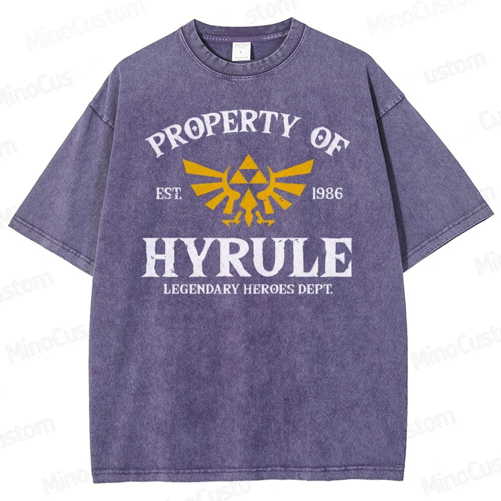 Hyrule's Property Washed T-Shirt 