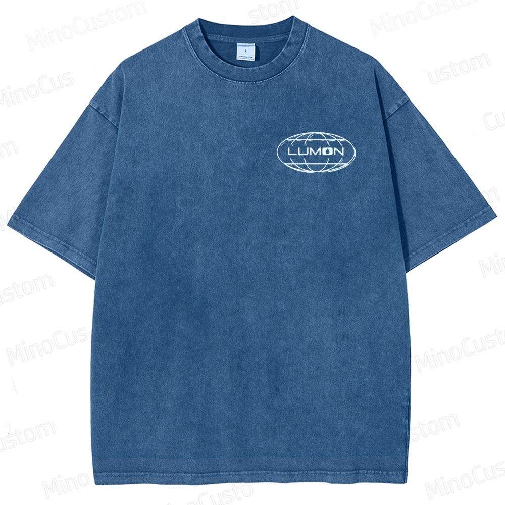 Lumon Corporation Grid Washed T-Shirt 