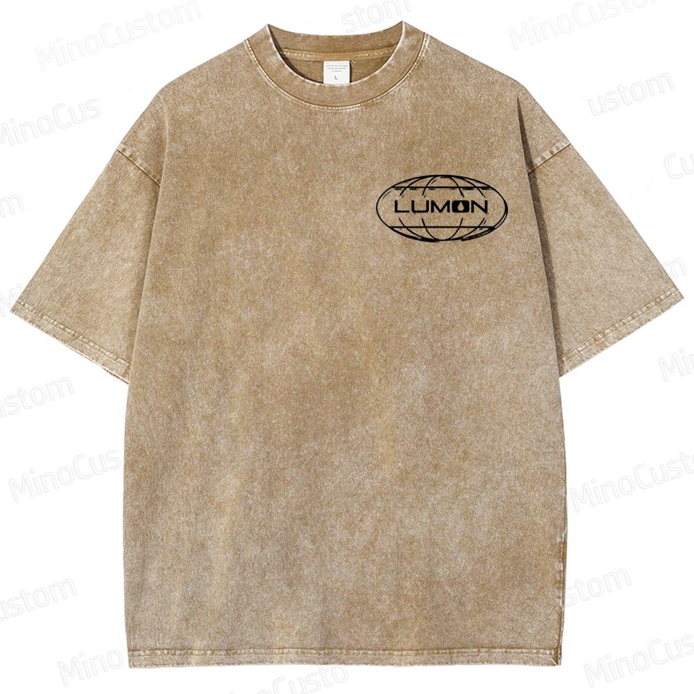 Lumon Corporation Grid Washed T-Shirt 