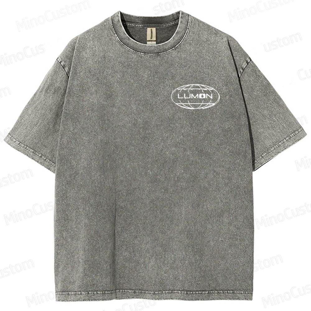 Lumon Corporation Grid Washed T-Shirt 